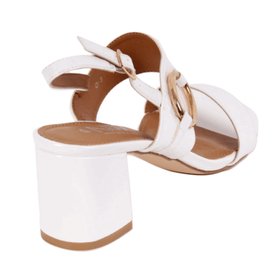 Sandalia New Walk Argolla White