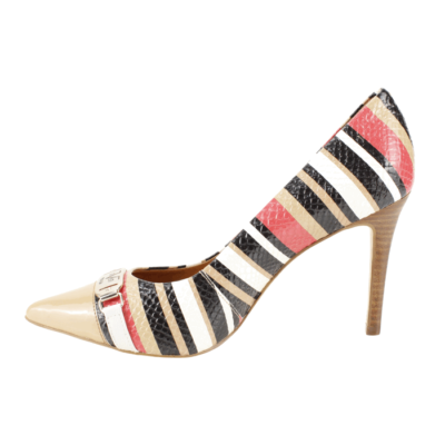 Zapato Versace 1969 Diva Charol Multicolor - Imagen 3