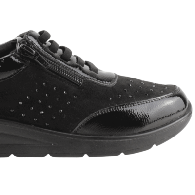 Zapatilla New Walk Brillos Negro - Imagen 4