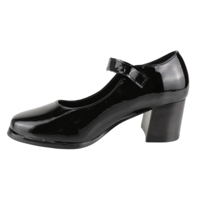 Zapato New Walk Confort Negro Brillante - Imagen 3