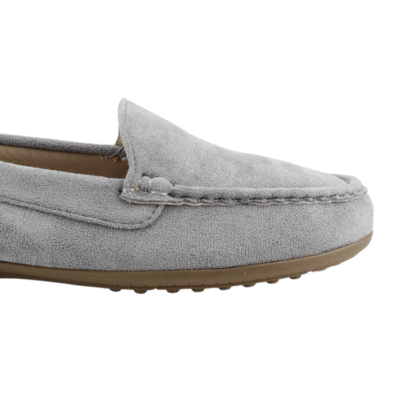 Mocasín New Walk Suede Confort Celeste - Imagen 5