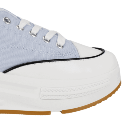 Zapatilla Agua de Coco Alba Lona Celeste - Imagen 5