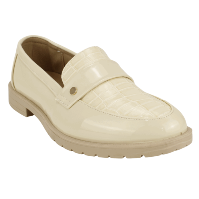 Mocasín New Walk Audrey Confort Beige - Imagen 3