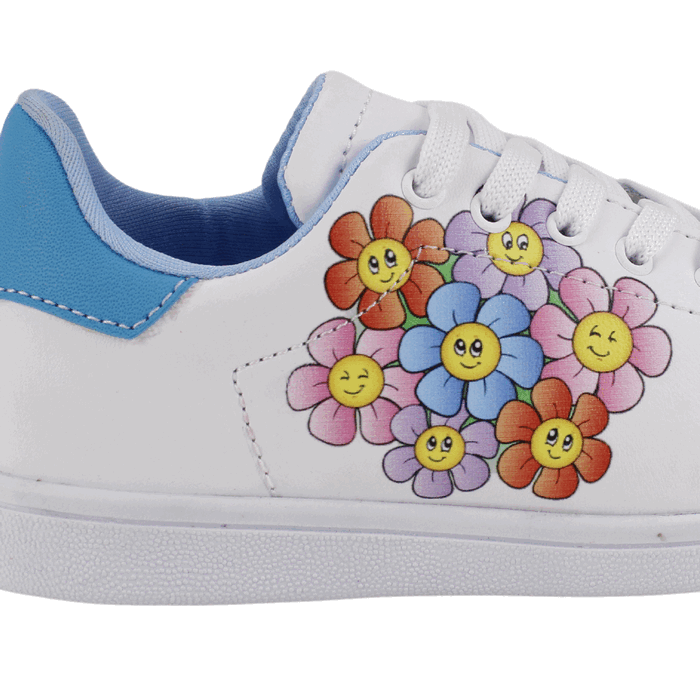 Zapatilla Playard Flores Blanca 4 Zapatilla Playard Flores Blanca - Imagen 4