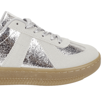 Zapatilla Agua de Coco Shash Plataforma Plateada - Imagen 5