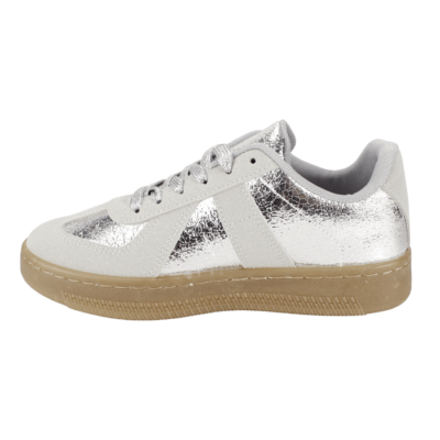 Zapatilla Agua de Coco Shash Plataforma Plateada - Imagen 4