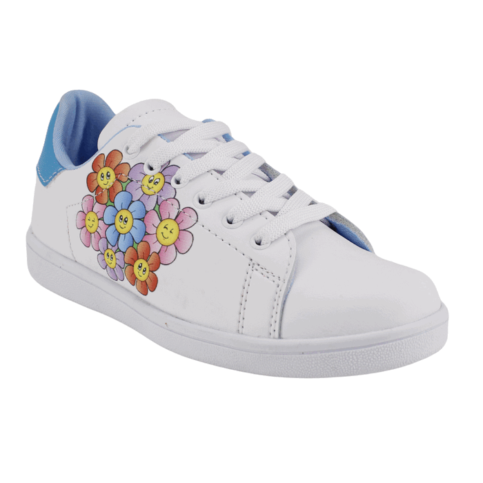 Zapatilla Playard Flores Blanca 2 Zapatilla Playard Flores Blanca - Imagen 2