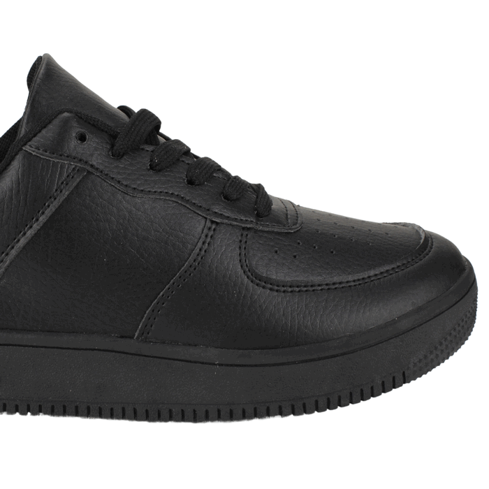 Zapatilla New Walk Escolar Puntos Negra 4 Zapatilla New Walk Escolar Puntos Negra - Imagen 4