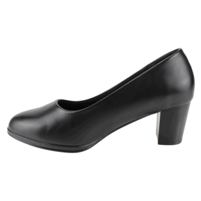 Zapato New Walk Confort Oficina Negro - Imagen 3