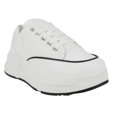 Zapatilla Agua de Coco Lona Alba Blanca - Imagen 3