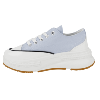 Zapatilla Agua de Coco Alba Lona Celeste - Imagen 4