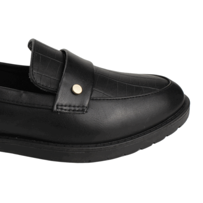 Mocasín New Walk Audrey Confort Negro - Imagen 4