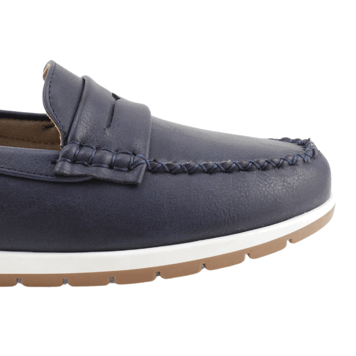 Mocasín New Walk Bianca Azul Marino 5 Mocasín New Walk Bianca Azul Marino - Imagen 5