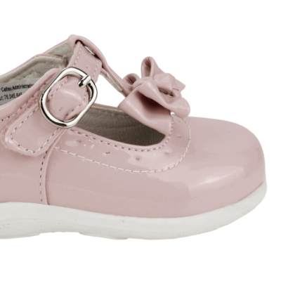 Zapato Nat Geo Kids Charol Rosa - Imagen 4