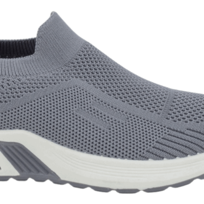 Zapatilla New Walk Sock Gris - Imagen 5