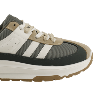 Zapatillas New Walk Urbana Retro Verde Petróleo