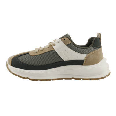 Zapatillas New Walk Urbana Retro Verde Petróleo