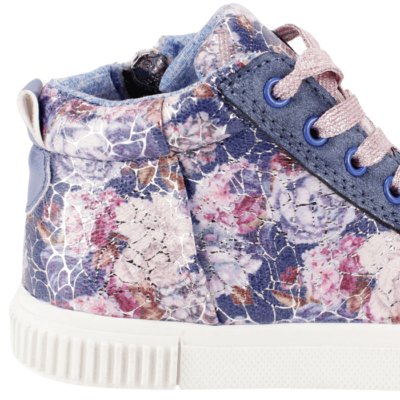 Zapatilla Nat Geo Kids Flores Azul