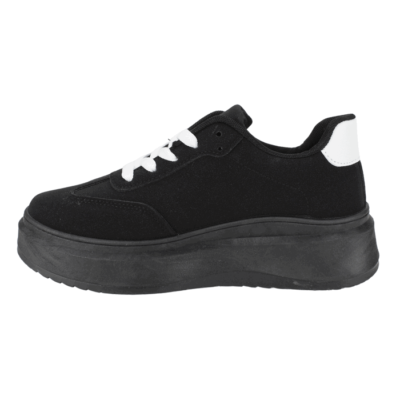 Zapatilla Agua de Coco Darshan Plataforma Negra