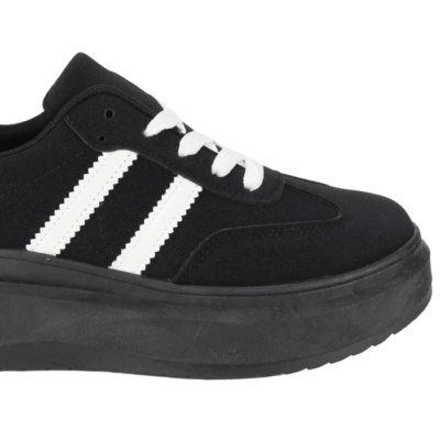 Zapatilla Agua de Coco Darshan Plataforma Negra