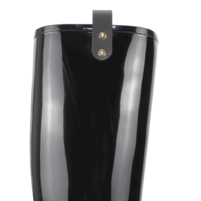 Bota de Agua New Walk Negro Brillante 8 Bota de Agua New Walk Negro Brillante