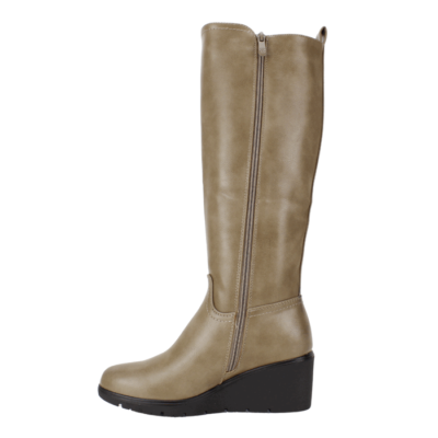 Bota New Walk Elastizada Taupe