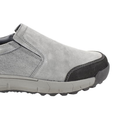 Zapatilla Nat Geo Slip On Cuero Gris