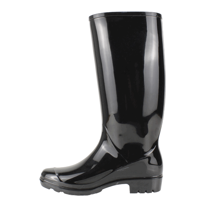 Bota de Agua New Walk Negro Brillante 3 Bota de Agua New Walk Negro Brillante