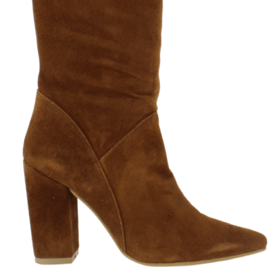 Bota Exs Gamuza Larga Camel