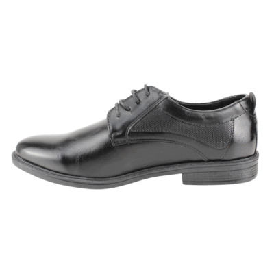 Zapato New Walk Formal Textura Negro - Imagen 3
