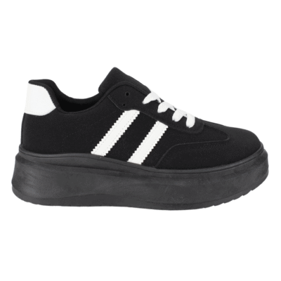 Zapatilla Agua de Coco Darshan Plataforma Negra