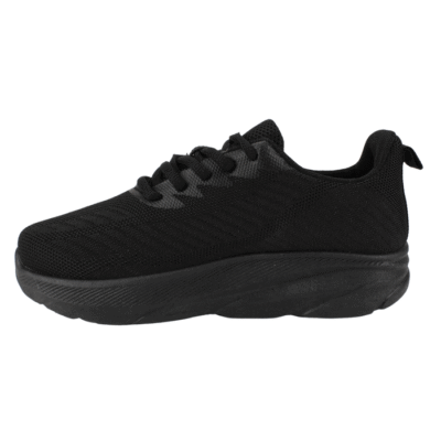 Zapatilla New Walk Mesh Plataforma Negra - Imagen 3