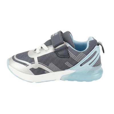 Zapatilla Nat Geo Kids Luces Gris - Imagen 3
