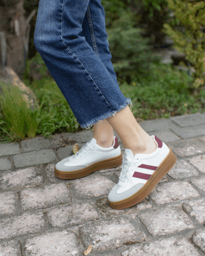 Zapatillas New Walk Stride Burdeo - Imagen 2