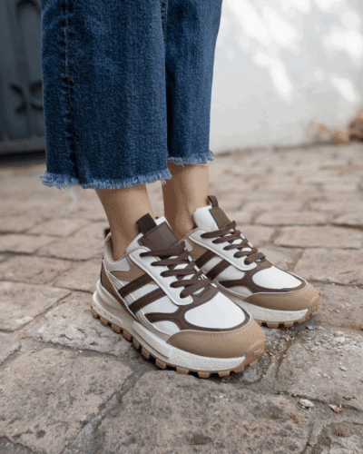 Zapatilla New Walk Pulse Beige - Imagen 2