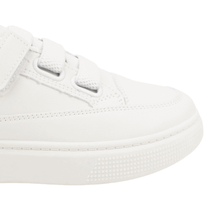 Zapatillas New Walk Brillos Plataforma Blanca 8 Zapatillas New Walk Brillos Plataforma Blanca