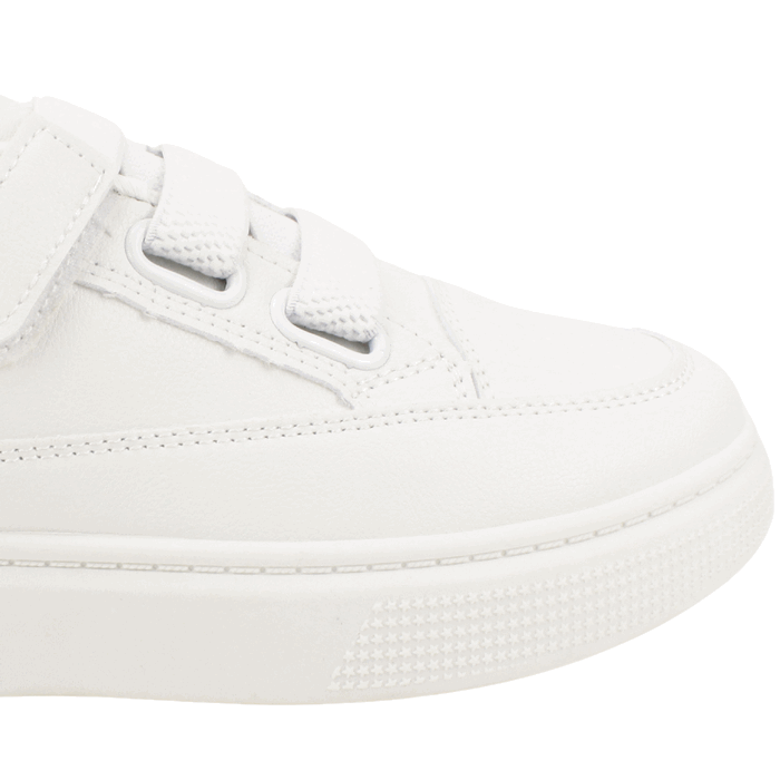 Zapatillas New Walk Brillos Plataforma Blanca 4 Zapatillas New Walk Brillos Plataforma Blanca