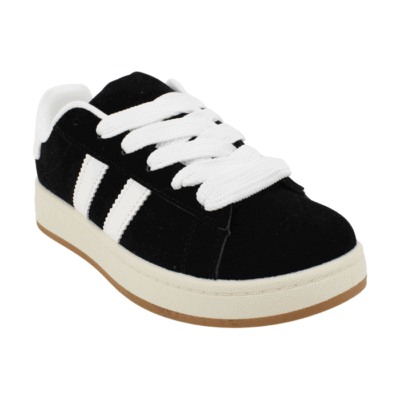 Zapatilla New Walk Clásica Retro Negra