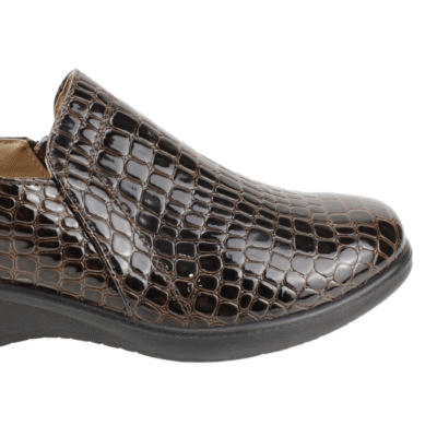 Zapato New Walk Reptil Café Brillante