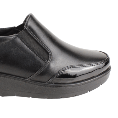 Zapato New Walk Plataforma Confort Negro