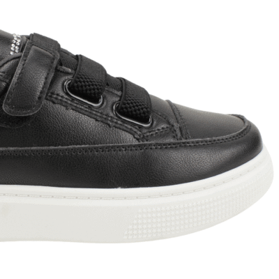 Zapatillas New Walk Brillos Plataforma Negro 8 Zapatillas New Walk Brillos Plataforma Negro