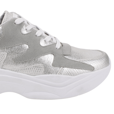 Zapatilla Exs Chunky Plateada