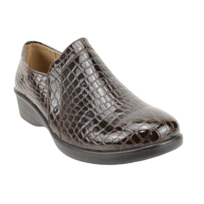 Zapato New Walk Reptil Café Brillante