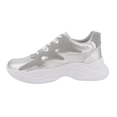 Zapatilla Exs Chunky Plateada