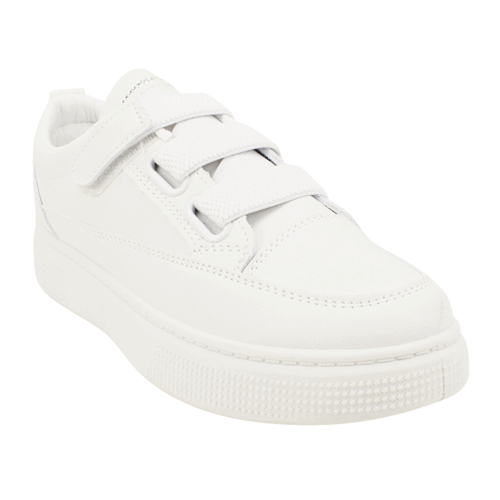 Zapatillas New Walk Brillos Plataforma Blanca 2 Zapatillas New Walk Brillos Plataforma Blanca