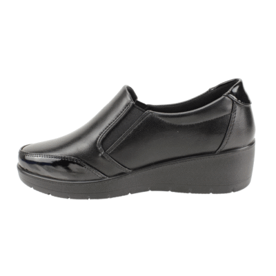 Zapato New Walk Plataforma Confort Negro