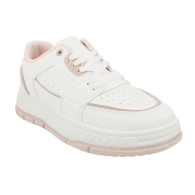 Zapatilla New Walk Nimbus Blanca Rosa