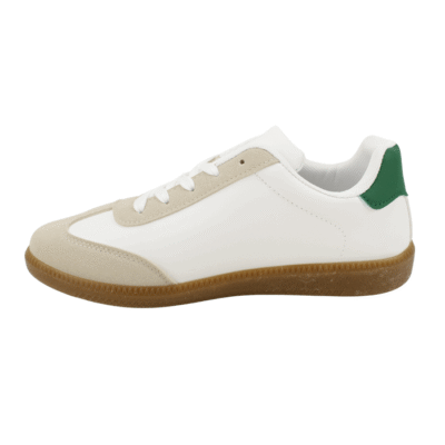 Zapatilla New Walk Vintage Blanca Verde