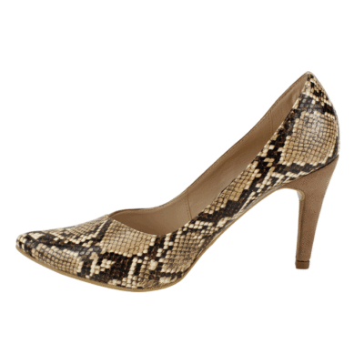 Zapato Exs Stiletto Fiesta Beige