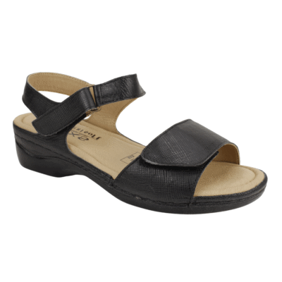 Alternative view of Sandalia Exs Confort Cuero Negro